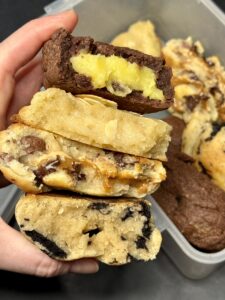 cookies with different taste and fillings